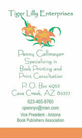 Penny Callmeyer Business Card